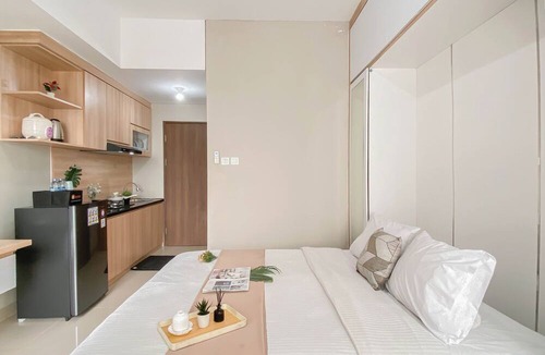 Kedungmanggu Apartment | Soft Ivory Studio At Royal Sentul Park Apartment
