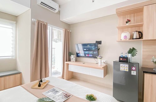 Kedungmanggu Apartment | Soft Ivory Studio At Royal Sentul Park Apartment