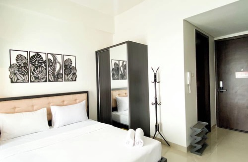 South Tambun Apartment | Monochromatic Studio At Lrt City Bekasi Apartment