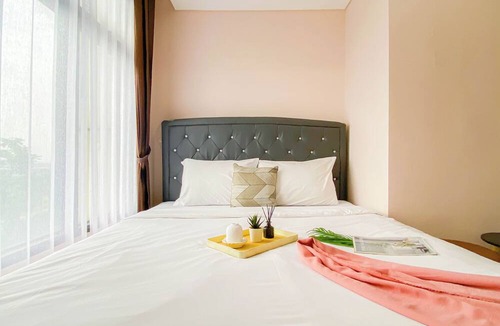 Cikarang Apartment | Soft Pastel Minimalist 3Br At Pollux Chadstone Apartment