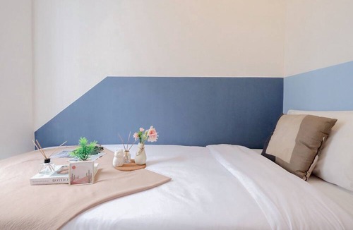Old Jakarta Apartment | Blue Accent Minimalist 2Br At Tokyo Riverside Pik 2 Apartment