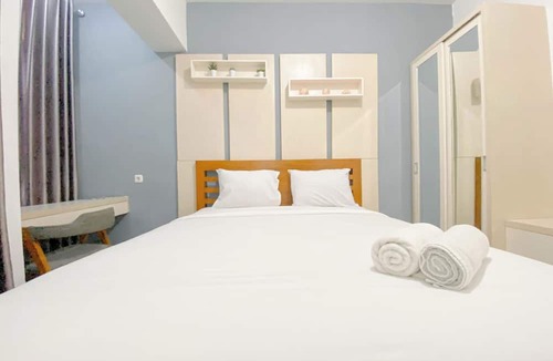 Jatingaleh Apartment | Cool Neutral 1Br Without Living Room At Apartment The Alton
