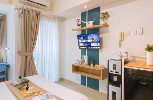 Bekasi Timur Apartment | Cozy And Modern Style Studio At Grand Dhika City Apartment