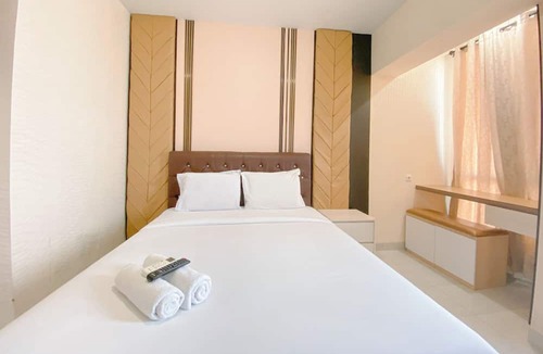 Jatingaleh Apartment | Restful And Homey 1Br Without Living Room At The Alton Apartment