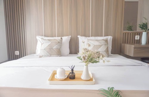 Cikarang Apartment | Cozy And Modern Look 1Br Apartment Vasanta Innopark By Travelio