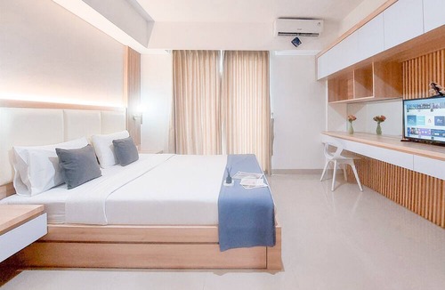 Pondok Aren Apartment | Modern Look 1Br Without Living Room At Bintaro Embarcadero Apartment