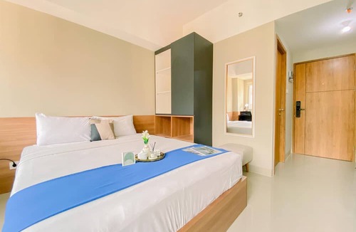 Duren Sawit Apartment | Cozy Living Studio at LRT City Jatibening Apartment