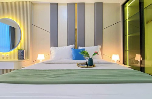 Pantai Indah Kapuk Apartment | Modern And Cozy Living 1Br At Gold Coast Apartment