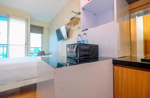 Kayu Putih Apartment | Minimalist Studio With Great City View At Tifolia Apartment