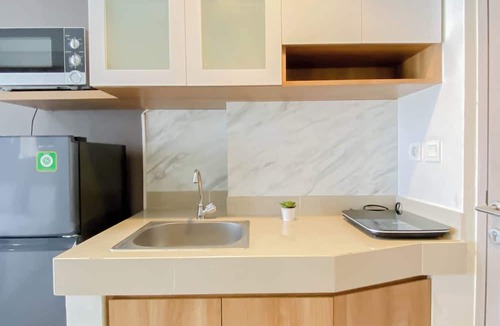 Cikarang Apartment | Warm And Minimalist Studio Apartment Vasanta Innopark
