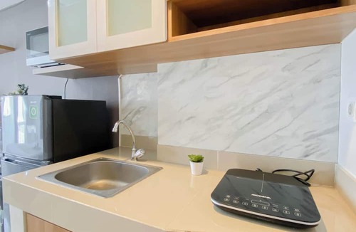 Cikarang Apartment | Warm And Minimalist Studio Apartment Vasanta Innopark