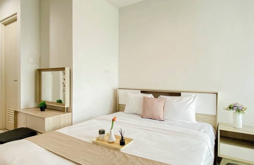 Pekayon Jaya Apartment | Practical And Restful Studio Room At Apartment Grand Kamala Lagoon