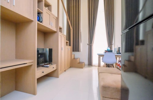 Jakarta Apartment | Best Deal And Homey Studio Loft Apple 1 Condovilla Apartment