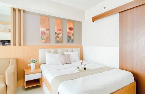 Pekayon Jaya Apartment | Chic And Classic 1Br At Apartment Grand Kamala Lagoon