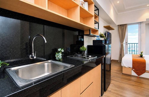 Java Apartment | Comfort Minimalist Studio At Apartment Tokyo Riverside Pik 2