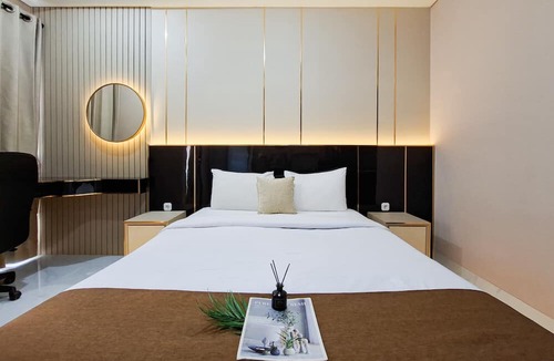 Ciputat Apartment | Warm And Restful Studio Room At Apartment Transpark Bintaro