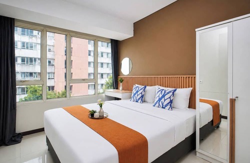 Jakarta Apartment | Airy And Tidy 2Br At Apartment Nifarro Park