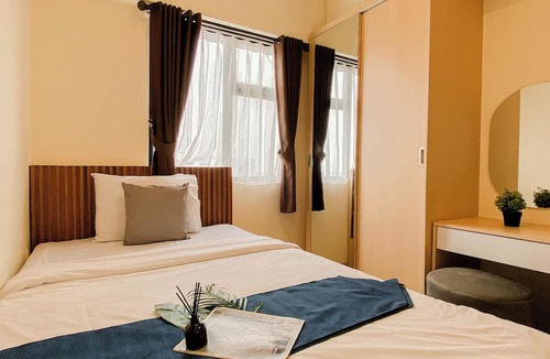 Cikarang Apartment | Modern Versatile 3Br At Meikarta District 2 Apartment