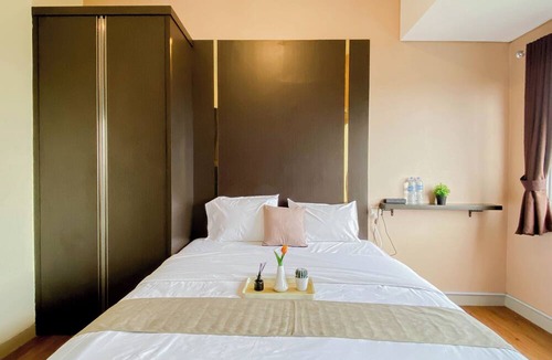 Kedungmanggu Apartment | Wooden Touch Studio Room At Apartment Lrt City Sentul - Royal Sentul Park