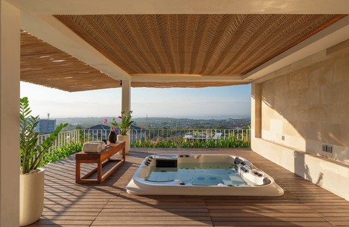 Bukit House | Uluviu Villa: 6BR Estate with Vantage Views, Pool, Sauna, Jacuzzi, Chef & Butler
