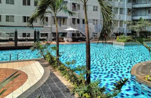 Semanggi Apartment | Sudirman park 1 bedroom cozy affordable new furniture heart of jakarta center Europen style kitchen fully equipped best building facilitis
