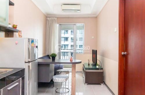 Semanggi Apartment | Sudirman park 1 bedroom cozy affordable new furniture heart of jakarta center Europen style kitchen fully equipped best building facilitis