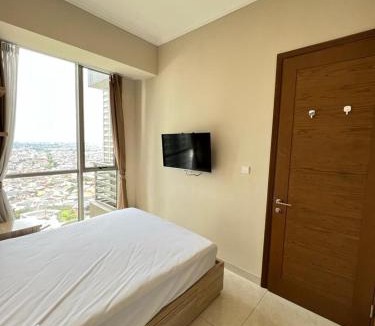 Jakarta Apartment | TAMAN ANGGREK MaLL CONNECTED 2 BEDROOM FLAT SUPER COMFORTABLE NEW FURNITURE LUXURIOUS BUILDING TAMAN ANGGREK RESIDENCE APARTMENT