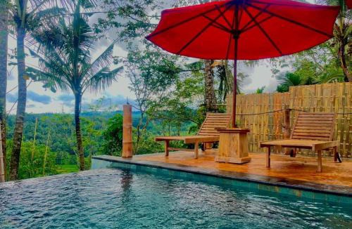 Banyuwangi Villa | Pondok Is Oke Family Private Room - 2 Bedroom Infinity pool