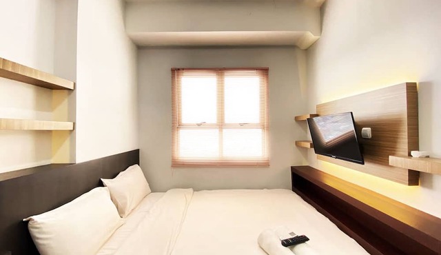 Homey Designed And Cozy 2Br At Mekarwangi Square Cibaduyut Apartment