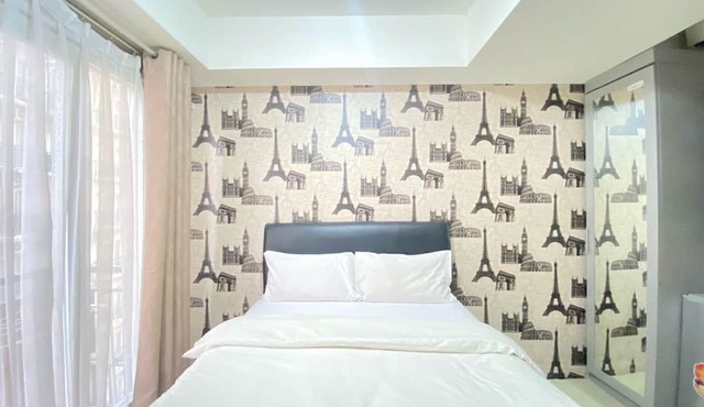 Homey Studio Furnished At Grand Asia Afrika Apartment