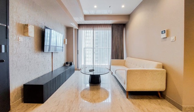 Scenic And Comfortable 2Br Branz Bsd City Apartment