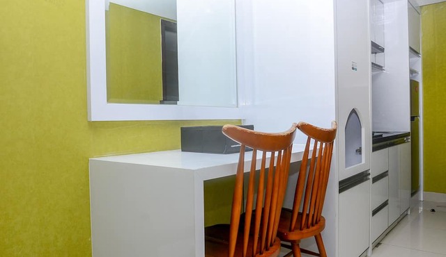 Fully Furnished with Comfortable Design Studio Apartment H Residence