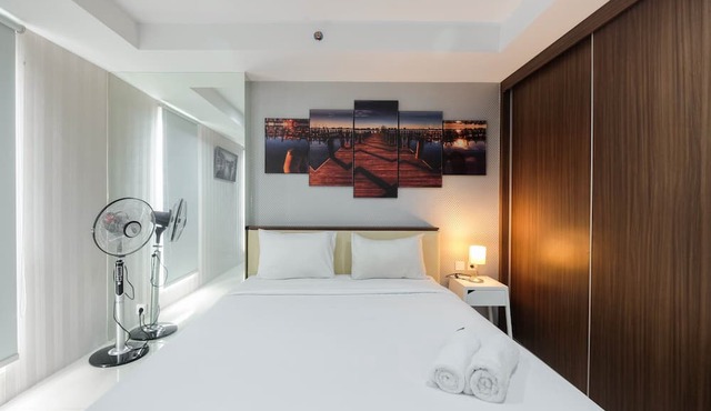 Elegant and Comfy Studio Azalea Suites Apartment Cikarang