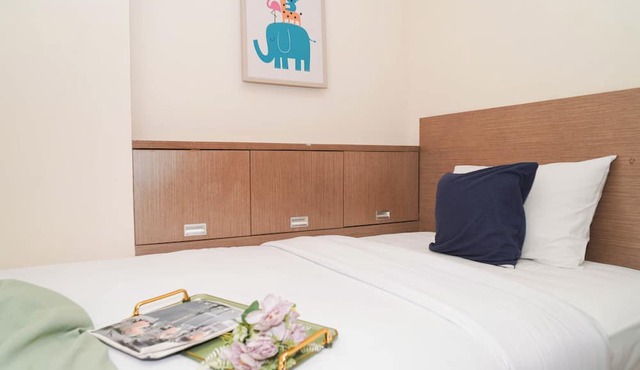 Practical 2Br For 3 Pax At Kebagusan City Apartment