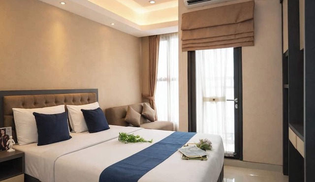 Neat And Restful Studio For 2 Pax At Transpark Bintaro Apartment