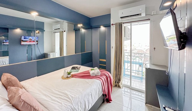 Restful Blue Studio At Suncity Residence