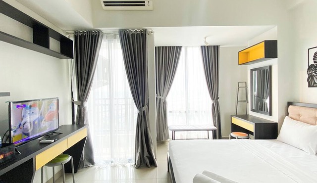 Monochromatic Studio At Lrt City Bekasi Apartment