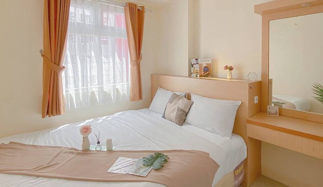 Best 2BR Green Pramuka City Apartment near Shopping Center
