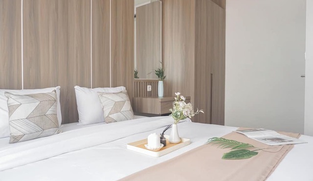 Cozy And Modern Look 1Br Apartment Vasanta Innopark By Travelio