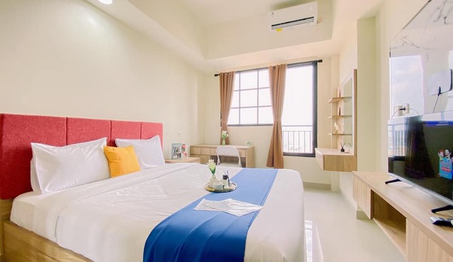 Comfy and Minimalist Studio Apartment at Evenciio Margonda