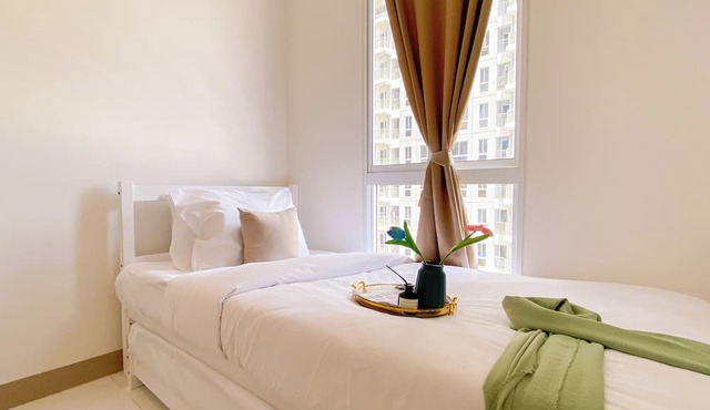 Fancy and Homey 2BR at Tokyo Riverside PIK 2 Apartment