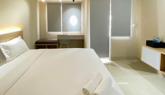 Homey and Well Furnished Studio LRT City Jatibening Apartment in Bekasi