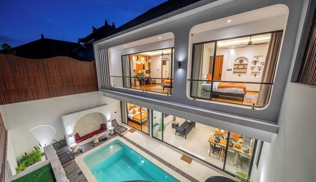 Amazing 3BR Villa in Canggu w Rooftop View+Pool in Badung Regency