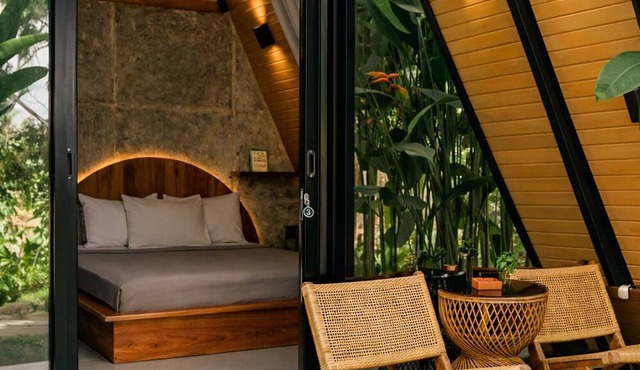 Delta Casa Ubud - A-Frame Jungle Retreat in Gianyar