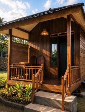 De Arte Bungalows in Tetebatu
