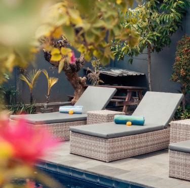 The Lonceng hotel in Canggu