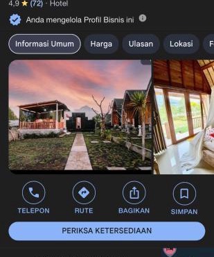 Batur cottage in Kubupenlokan